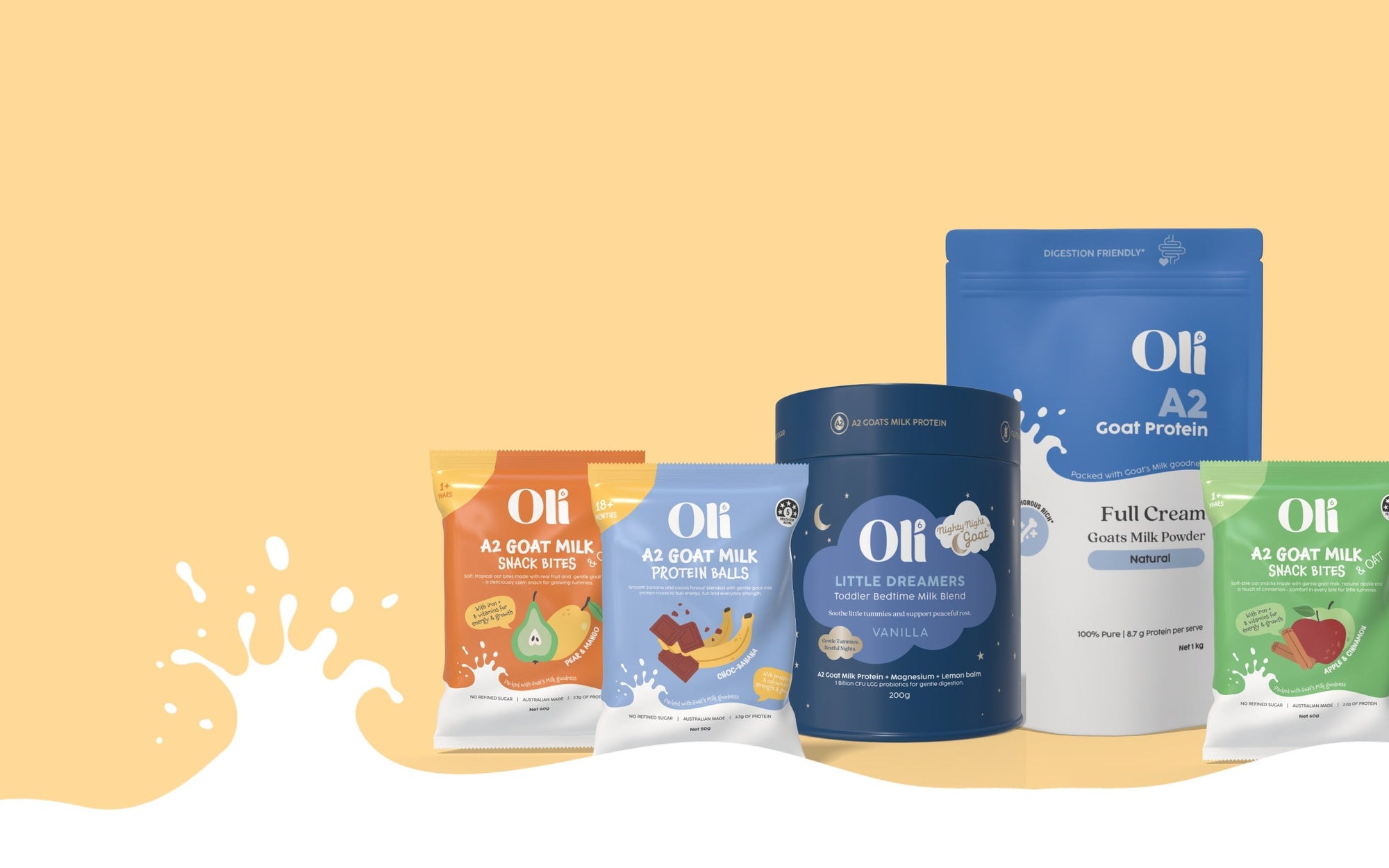Goat Milk Snacks, Drinks & Nutrition for Families — Shop All