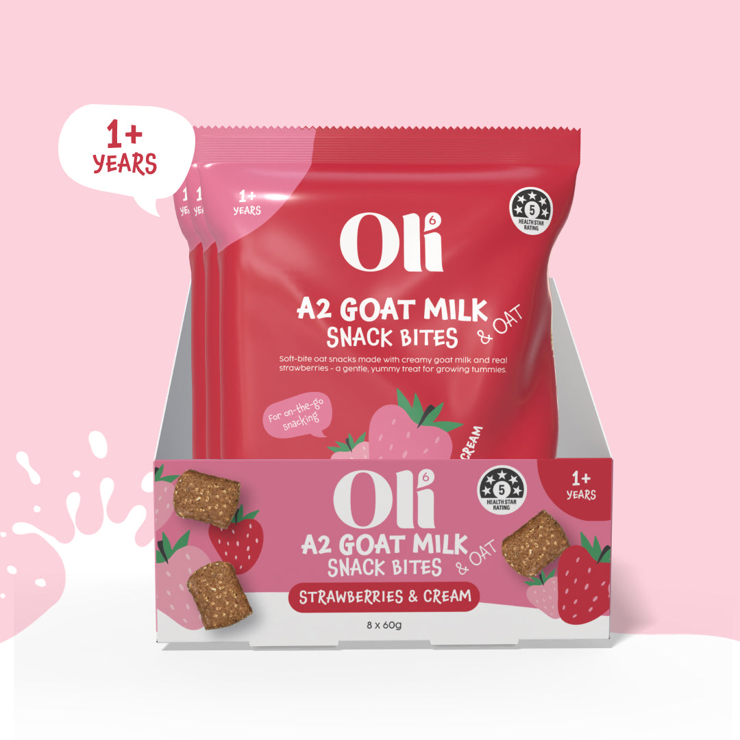 Goat and Oat Bites - Single Flavour 8 pack box