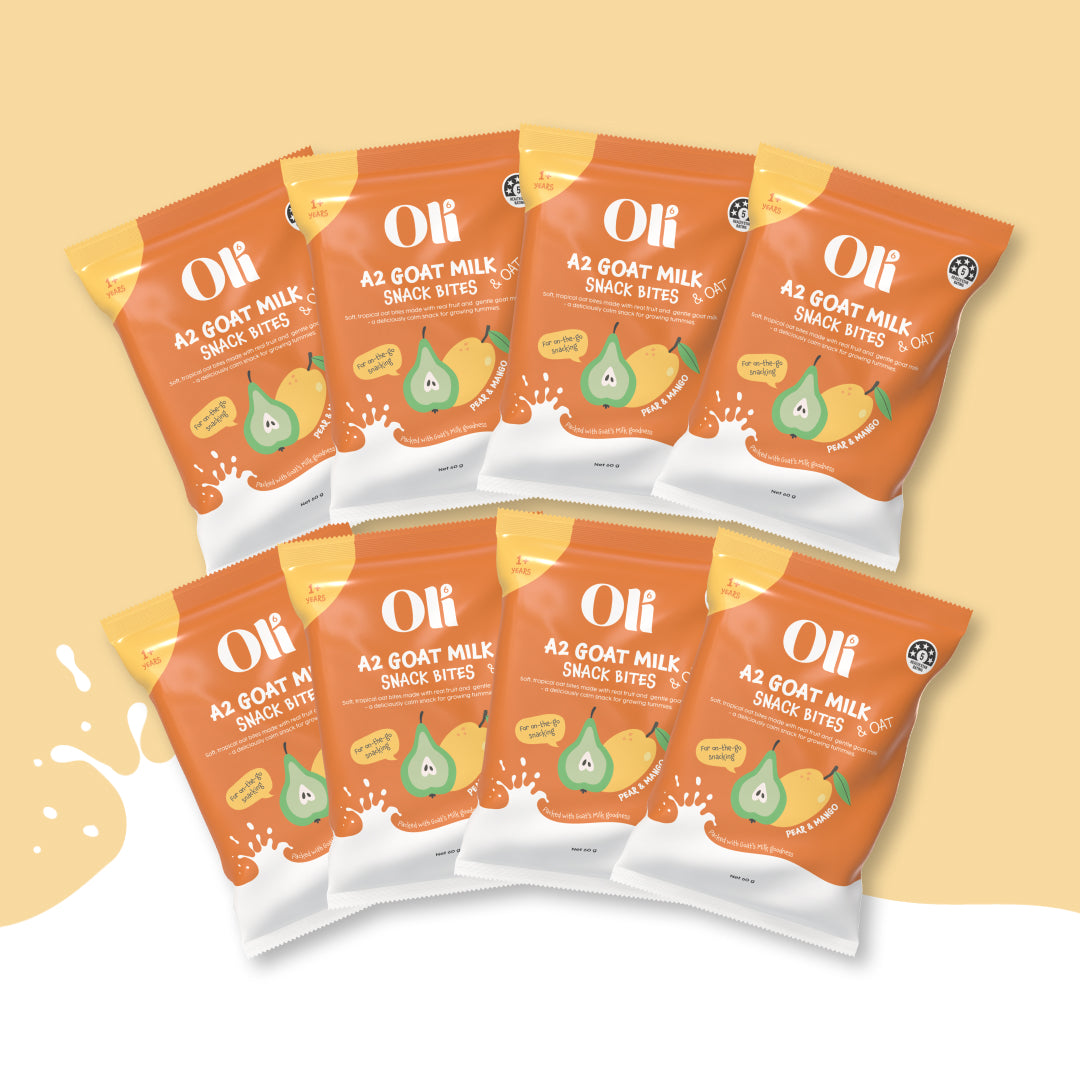 Goat and Oat Bites - Single Flavour 8 pack box