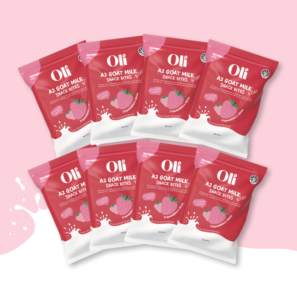 Goat and Oat Bites - Single Flavour 8 pack box
