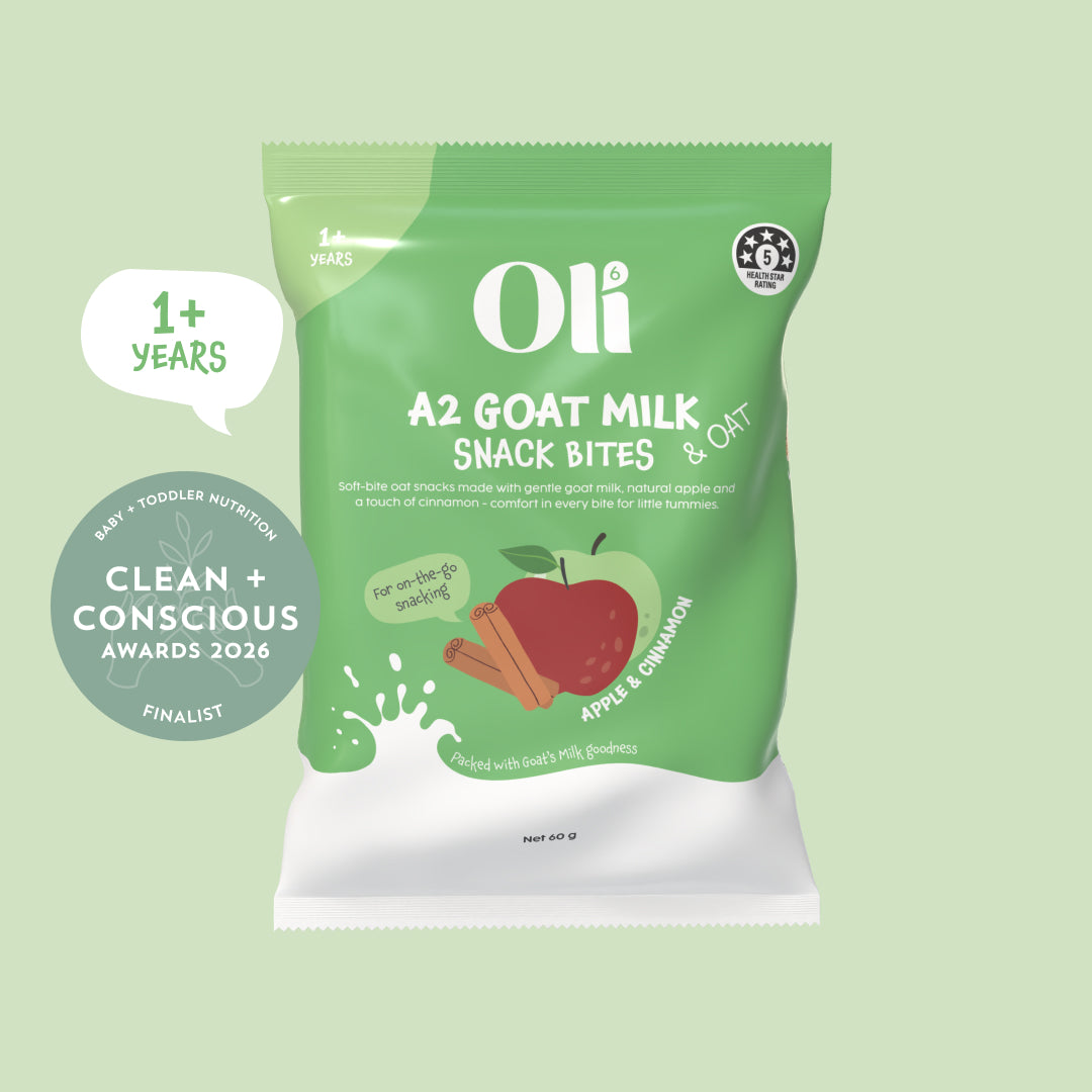 Goat & Oat Snack Bites in Apple & Cinnamon