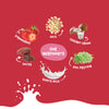 Goat & Oat Snack Bites in Strawberries & Cream