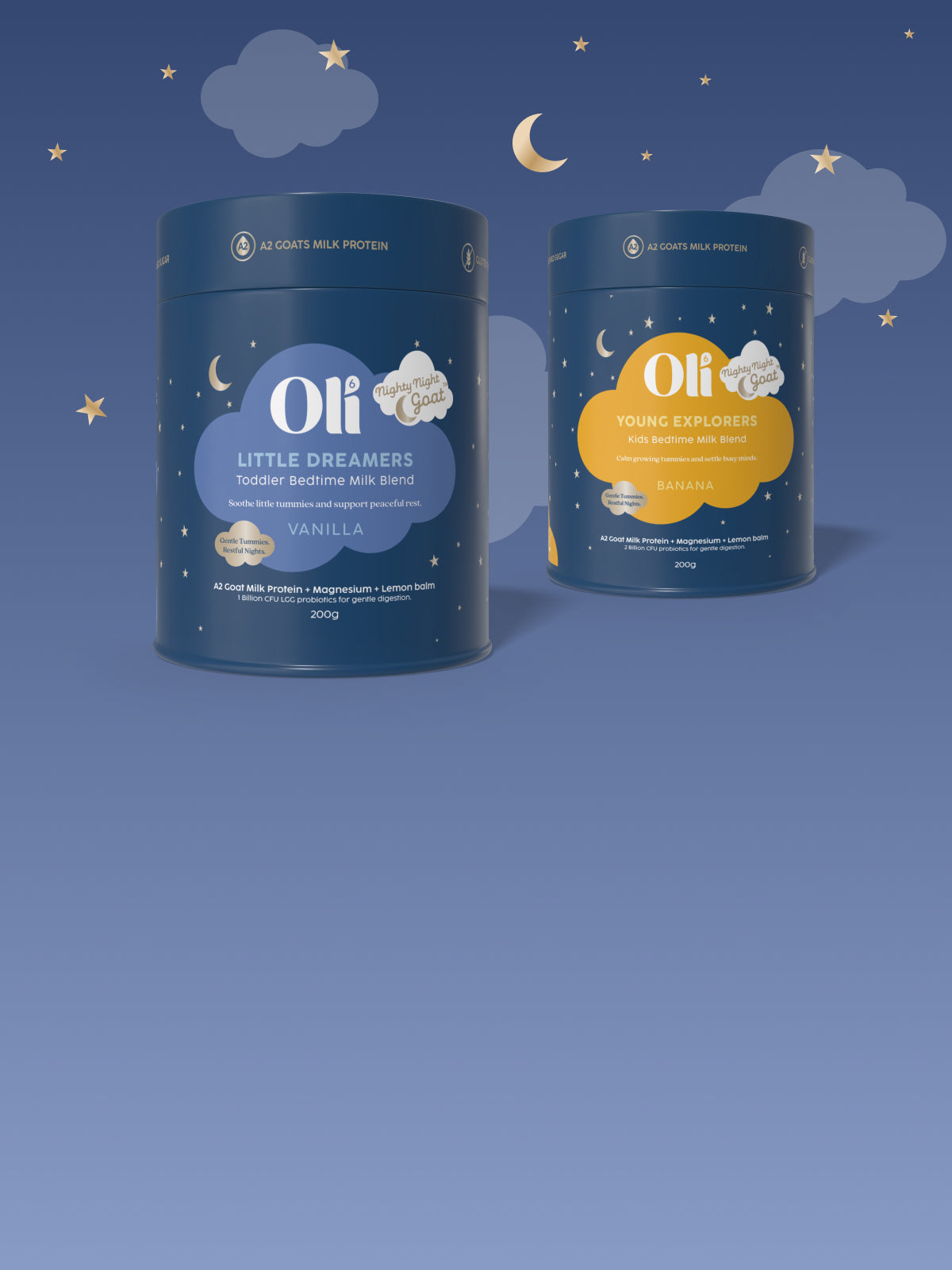 Nighty Night Goat — Kids Wind-Down Bedtime Drink | Oli6Goat